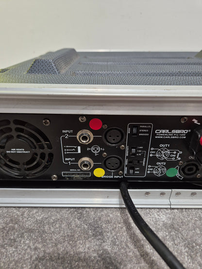 Carlsbro Powerline Pro 1200 Amplifier - 600-watts RMS - Fair (Read Description)