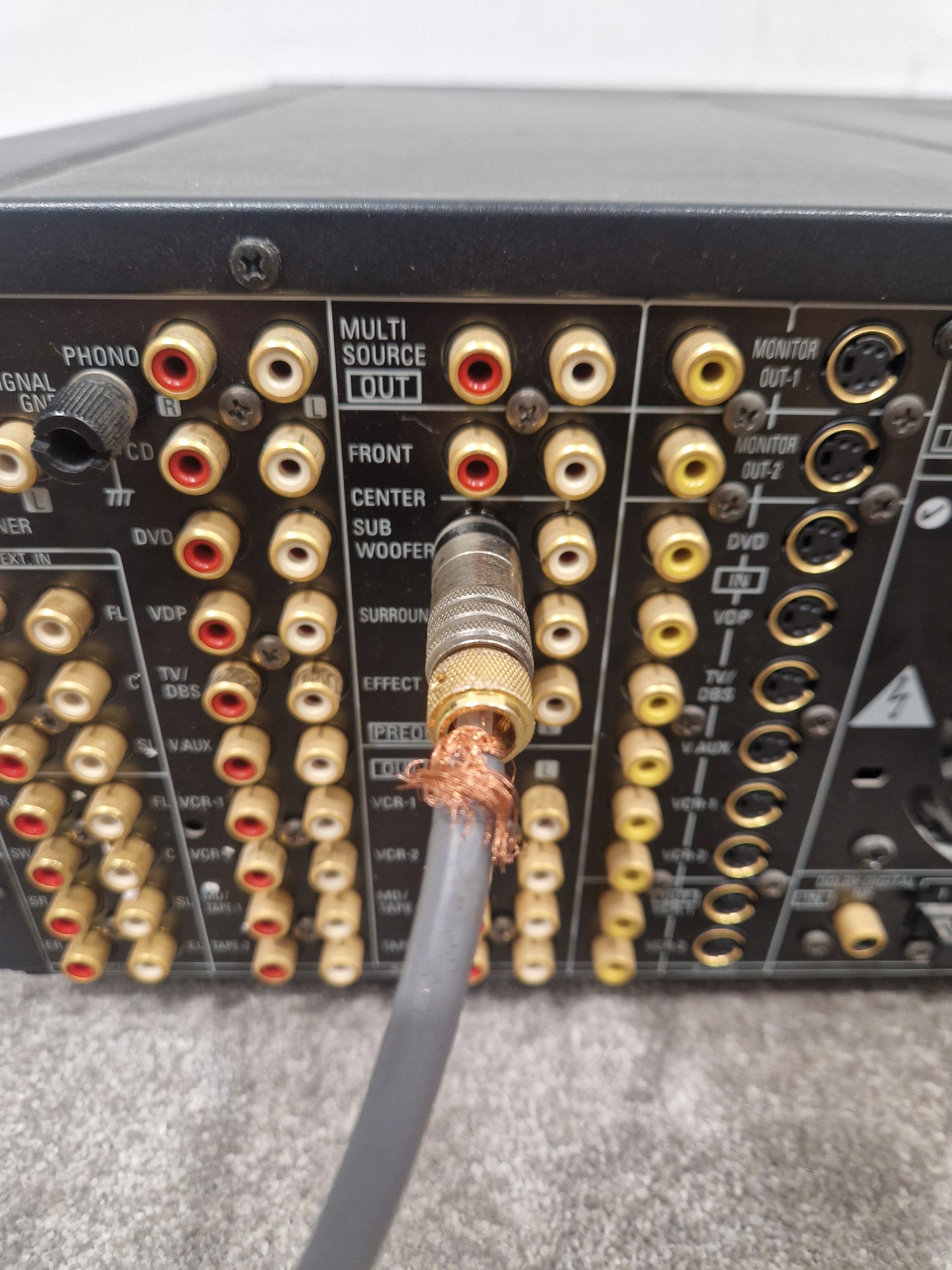 Denon Avc A1d - 7.2 Channel AV Receiver, Dolby Atmos - Good w/ Original Box & Power Supply