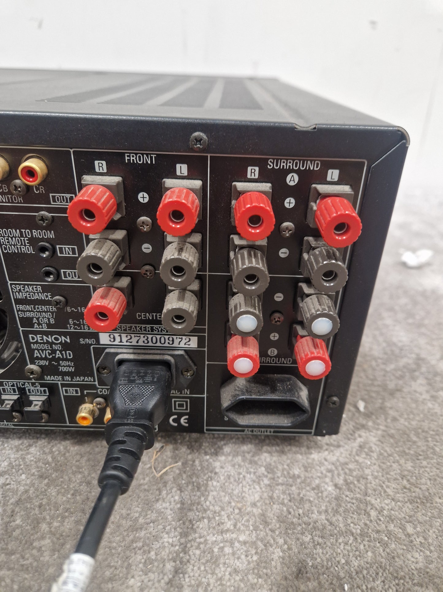 Denon Avc A1d - 7.2 Channel AV Receiver, Dolby Atmos - Good w/ Original Box & Power Supply