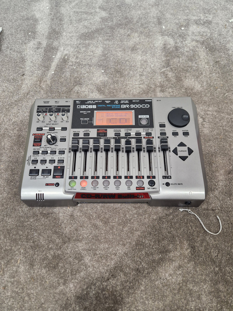 Boss Br-900cd Digital Recorder - 96kHz/24-bit Recording, COSM Effects - Very Good w/ Power Supply & Manuals - Image 1