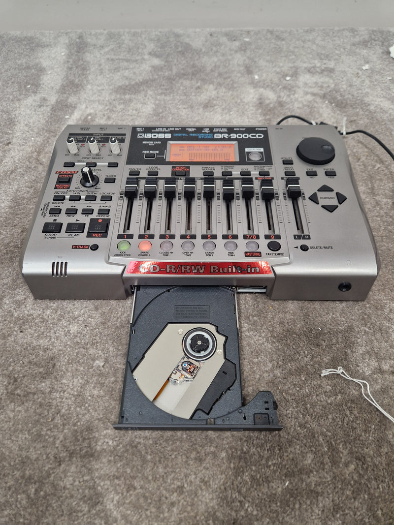 Boss Br-900cd Digital Recorder - 96kHz/24-bit Recording, COSM Effects - Very Good w/ Power Supply & Manuals - Image 9