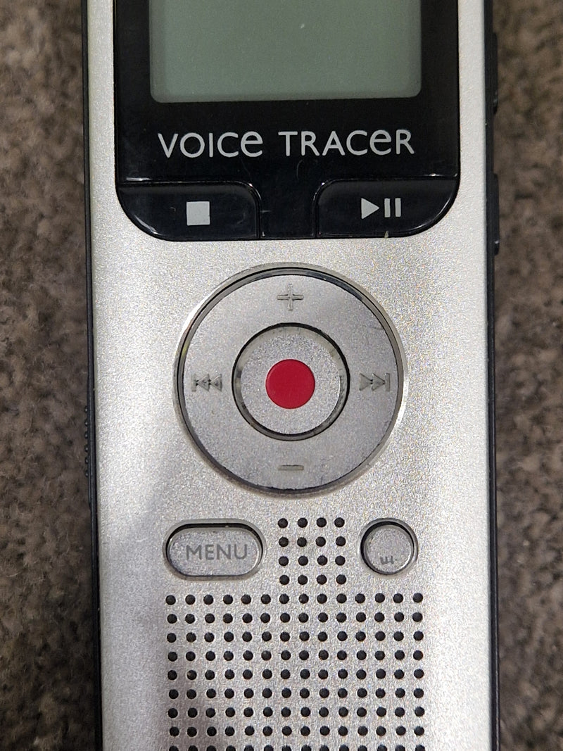 Phillips Voice Tracer - High-Quality Audio Recording, Compact Design - Excellent w/ Power Supply - Image 10