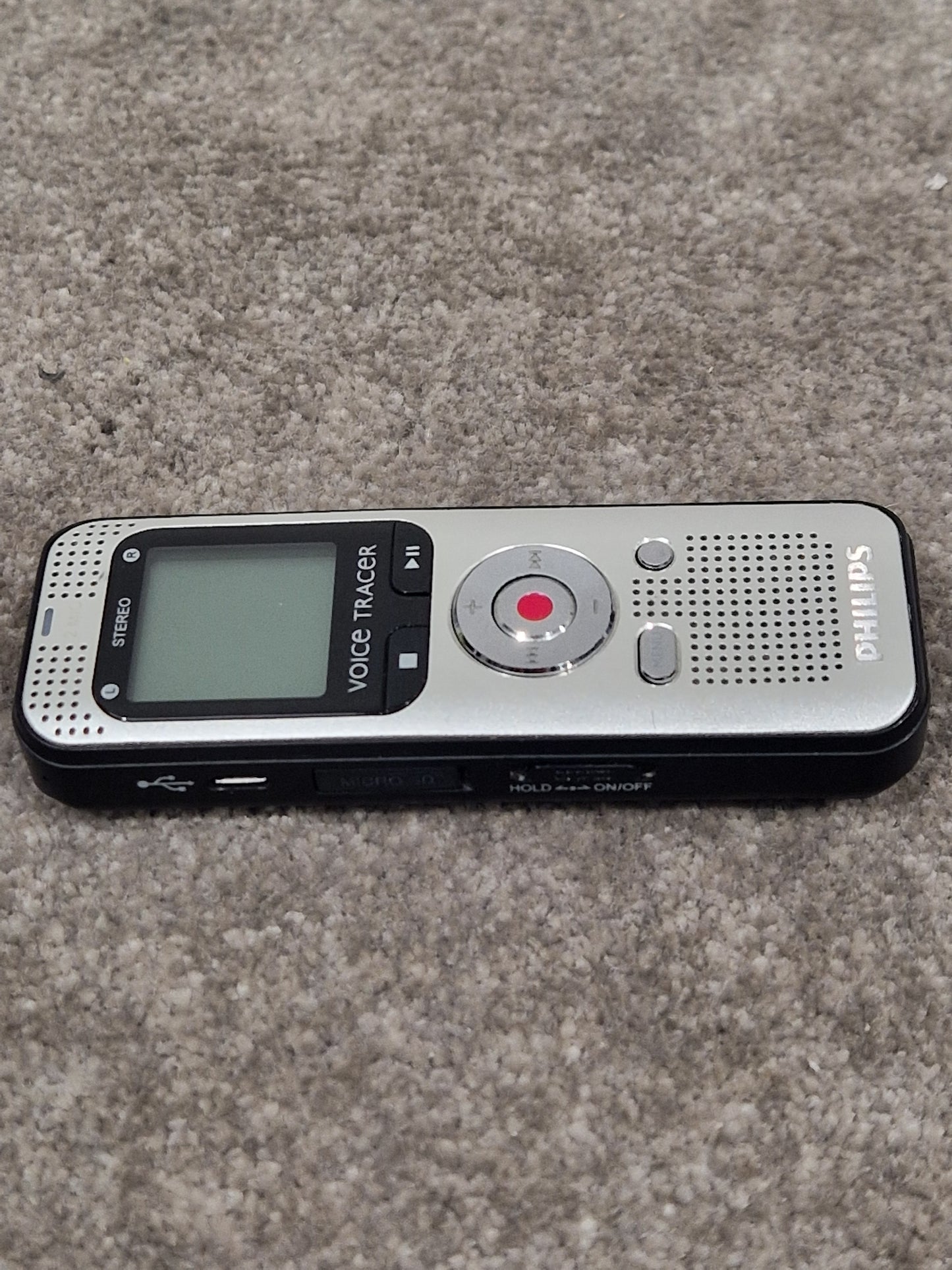 Phillips Voice Tracer - High-Quality Audio Recording, Compact Design - Excellent w/ Power Supply