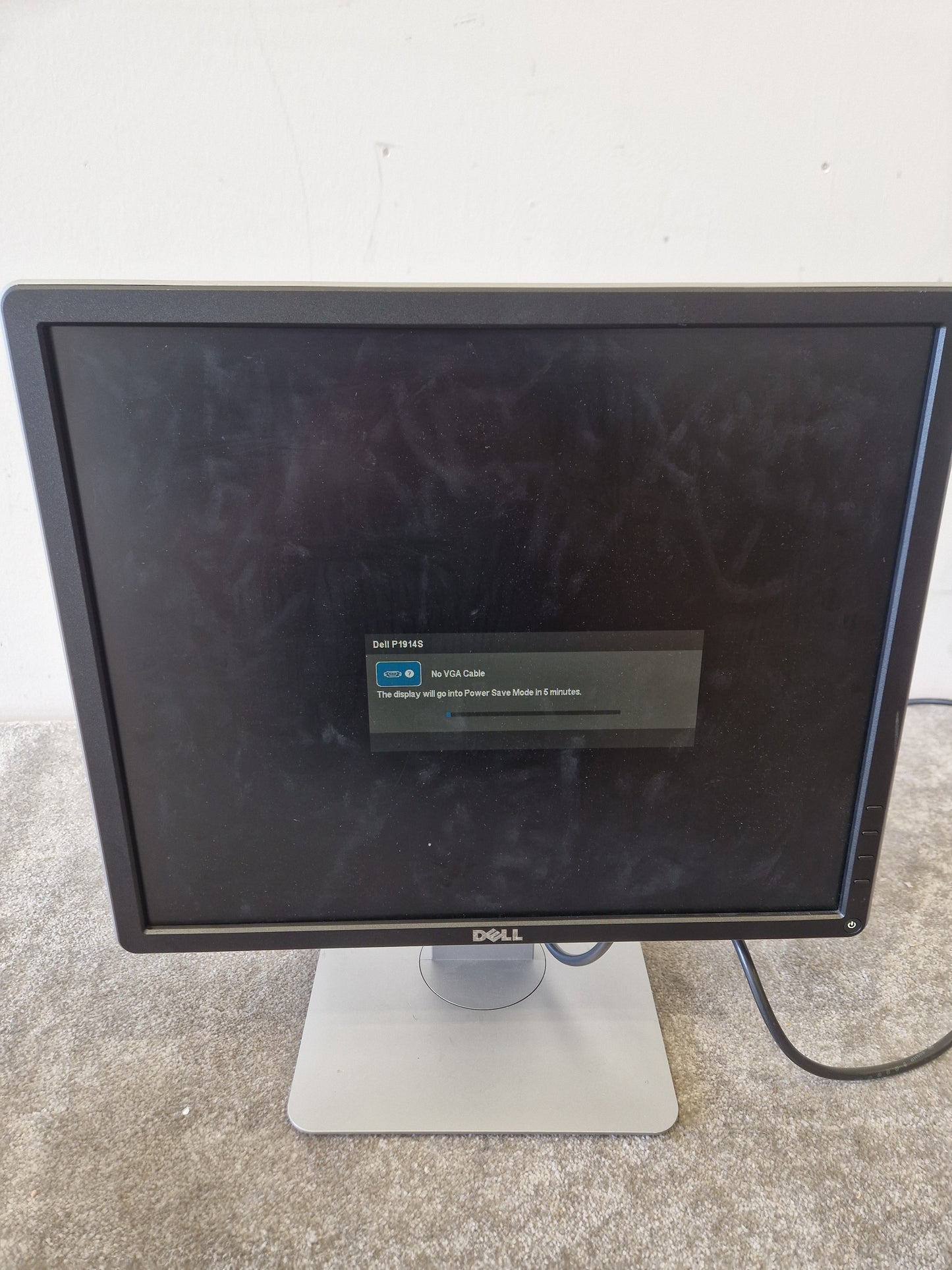 Dell 20 Inch Monitor Rev A00 - High Resolution, LED Display - Excellent w/ Power Supply & HDMI Cable