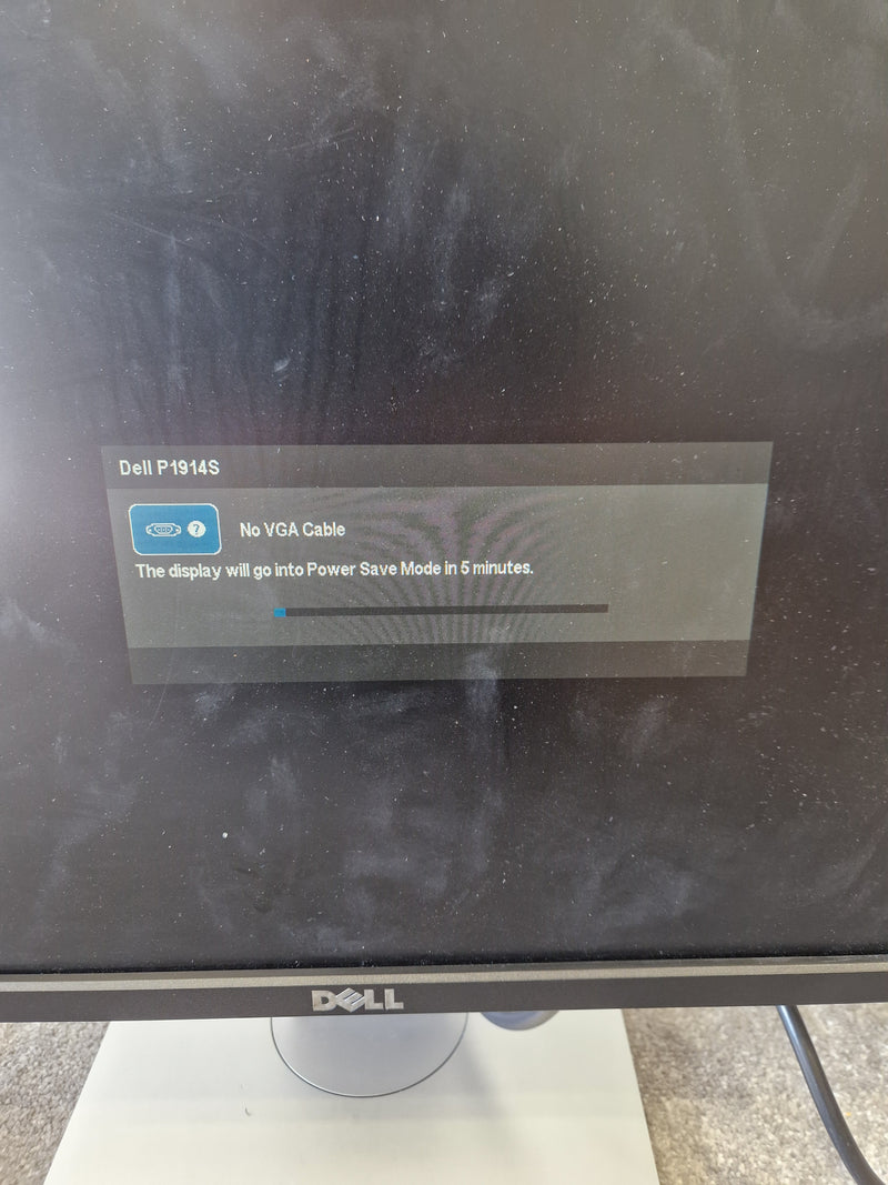 Dell 20 Inch Monitor Rev A00 - High Resolution, LED Display - Excellent w/ Power Supply & HDMI Cable - Image 6
