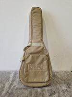 Adam Black 3/4 Length Acoustic Guitar Case - Durable Protection, Custom Fit - Excellent - Image 1
