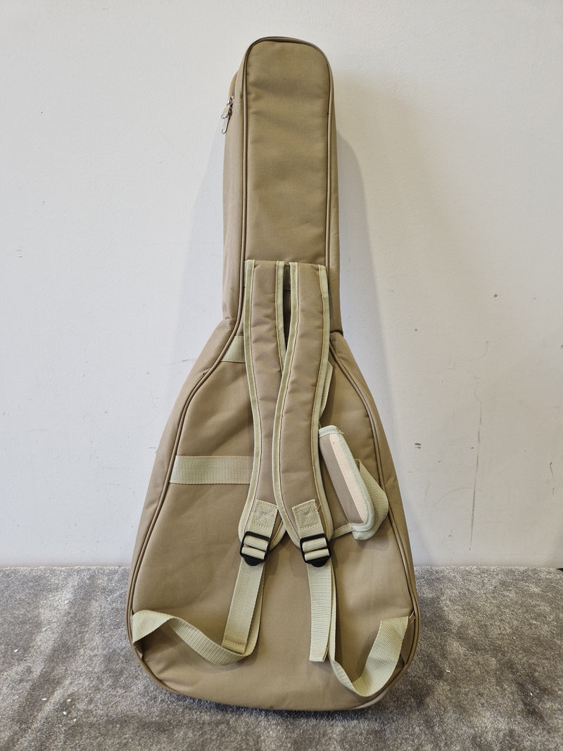 Adam Black 3/4 Length Acoustic Guitar Case - Durable Protection, Custom Fit - Excellent - Image 2