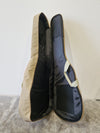 Adam Black 3/4 Length Acoustic Guitar Case - Durable Protection, Custom Fit - Excellent - Photo 3
