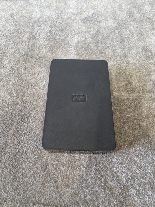 Western Digital External Audio Hard Drive - 1TB Storage High Capacity, Fast Transfer - Excellent w/ Power Supply & Connector Cable