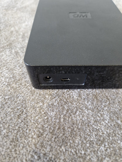 Western Digital External Audio Hard Drive - 1TB Storage High Capacity, Fast Transfer - Excellent w/ Power Supply & Connector Cable