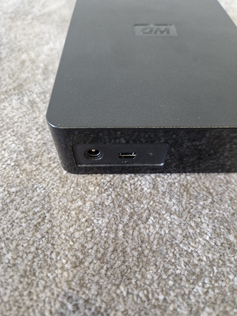 Western Digital External Audio Hard Drive - 1TB Storage High Capacity, Fast Transfer - Excellent w/ Power Supply & Connector Cable - Image 4