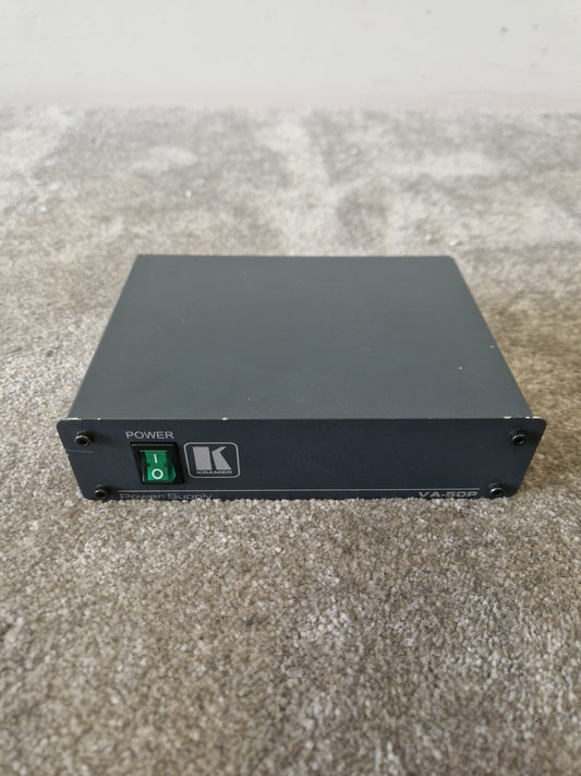Kramer VA-50P 12V DC Rackmount Power Distributor – Spares or Repair – 6-Port AV Supply Unit