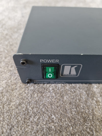 Kramer VA-50P 12V DC Rackmount Power Distributor – Spares or Repair – 6-Port AV Supply Unit