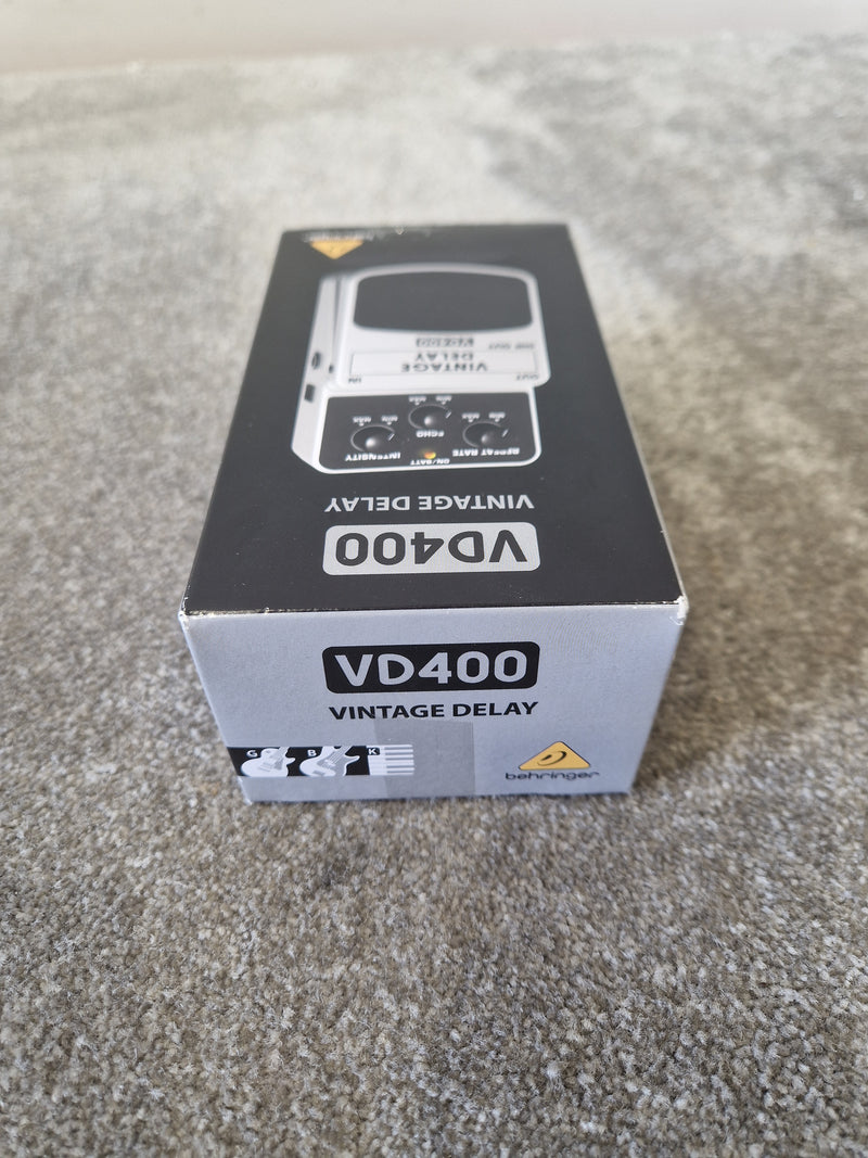 Behringer Vd400 - Vintage-Style Overdrive Pedal, True Bypass - Excellent w/ Original Box & Manuals - Image 3