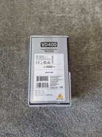 Behringer Vd400 - Vintage-Style Overdrive Pedal, True Bypass - Excellent w/ Original Box & Manuals - Image 7