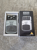 Behringer Vd400 - Vintage-Style Overdrive Pedal, True Bypass - Excellent w/ Original Box & Manuals - Image 1