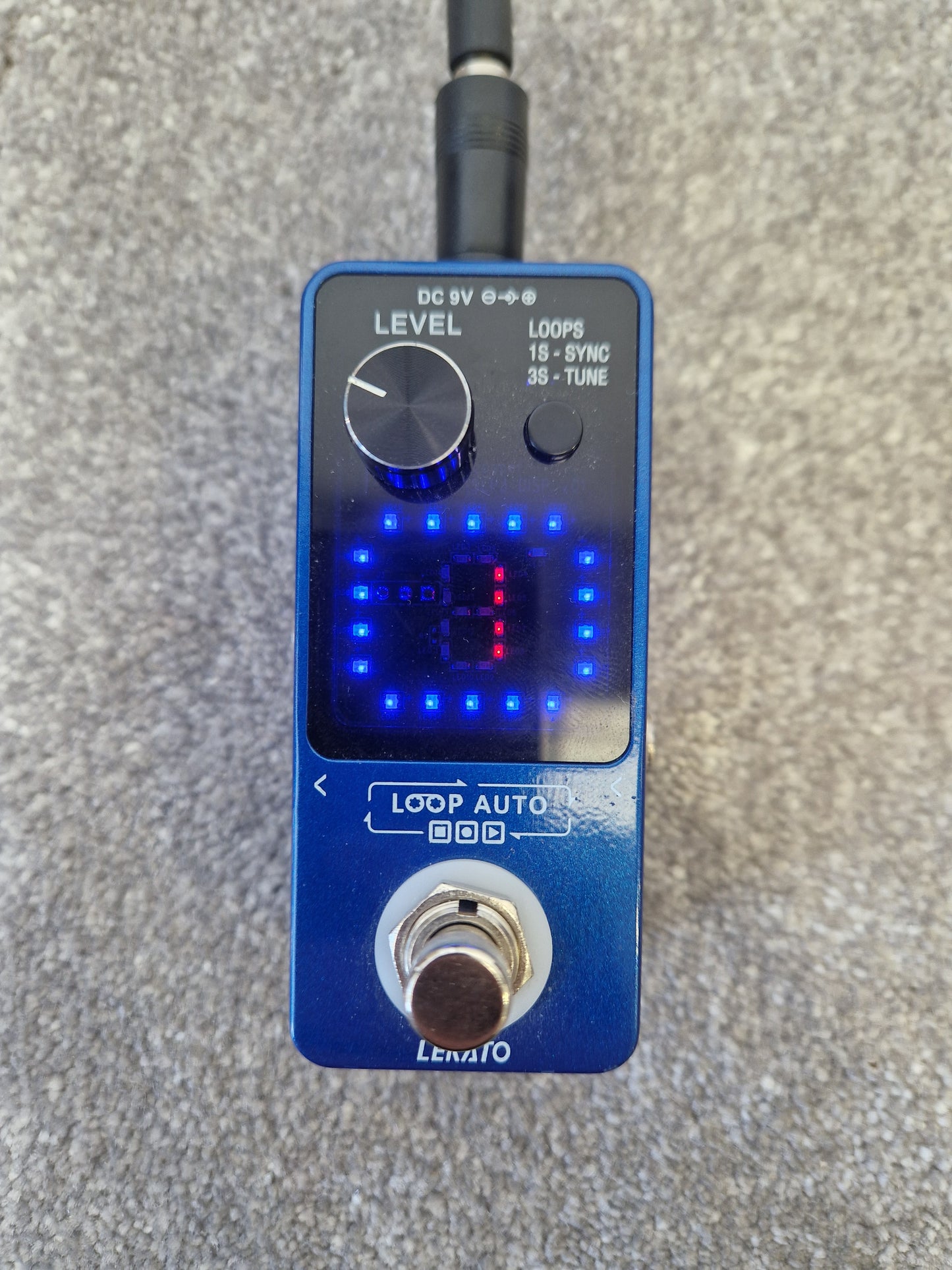 Lekato Loop Auto - Looper Pedal, USB Connectivity - Excellent