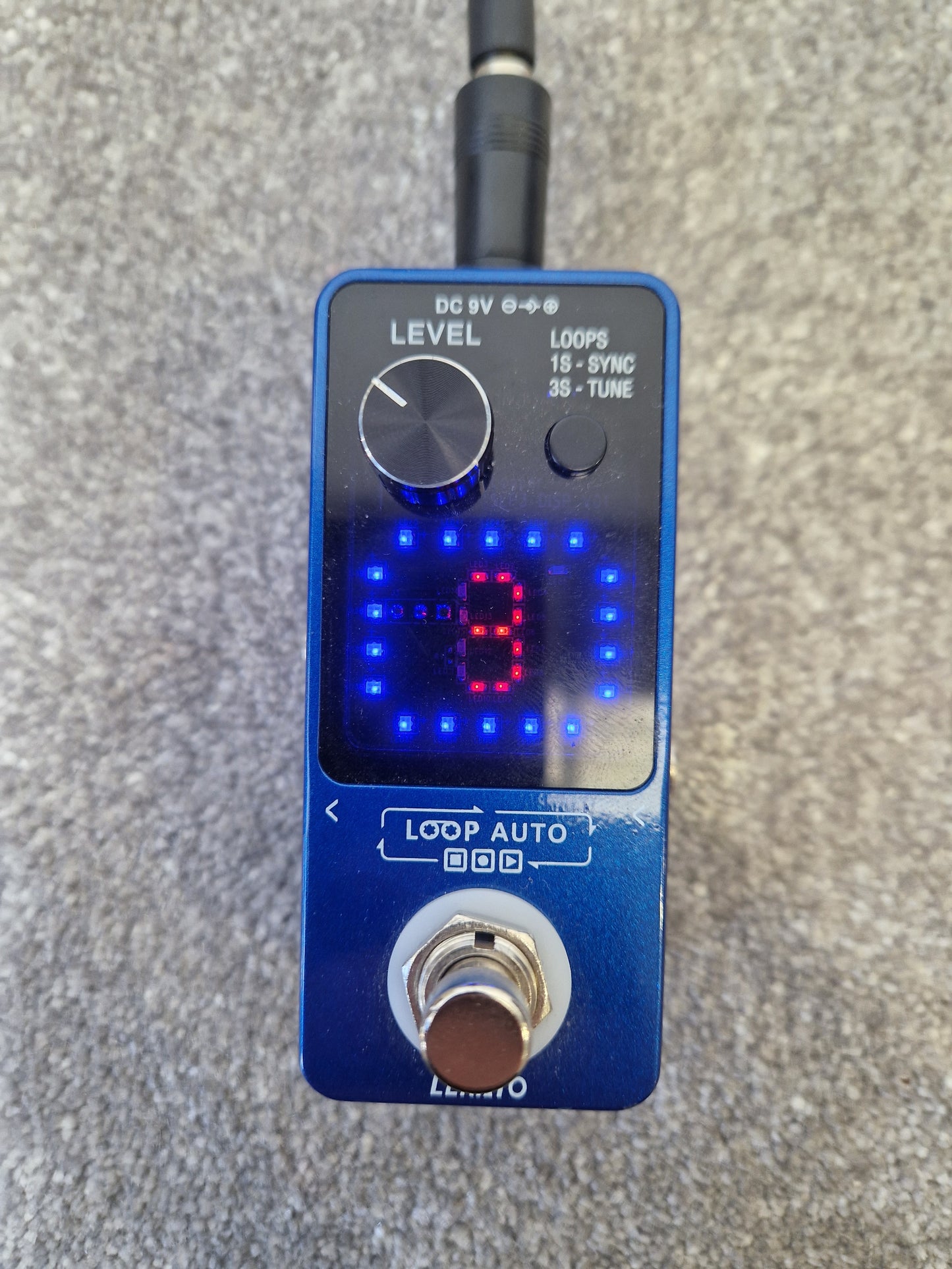 Lekato Loop Auto - Looper Pedal, USB Connectivity - Excellent