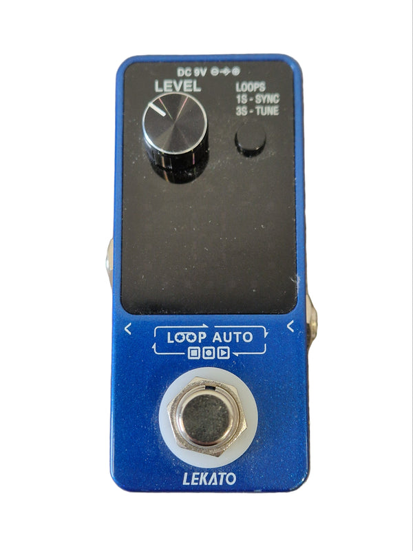 Lekato Loop Auto - Looper Pedal, USB Connectivity - Excellent
