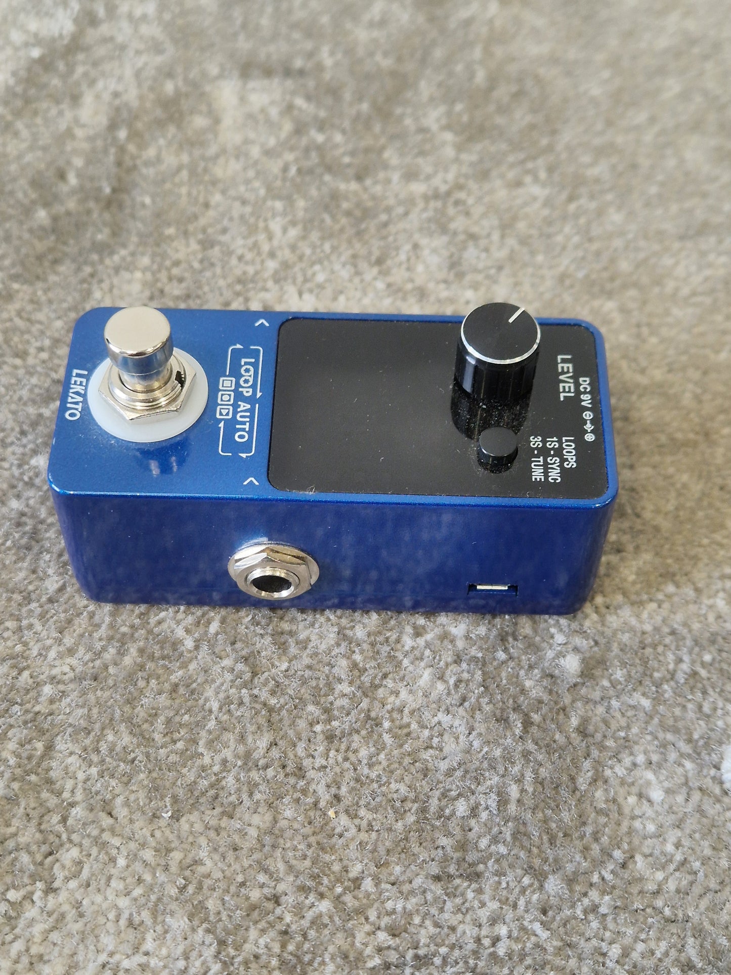 Lekato Loop Auto - Looper Pedal, USB Connectivity - Excellent