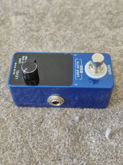Lekato Loop Auto - Looper Pedal, USB Connectivity - Excellent