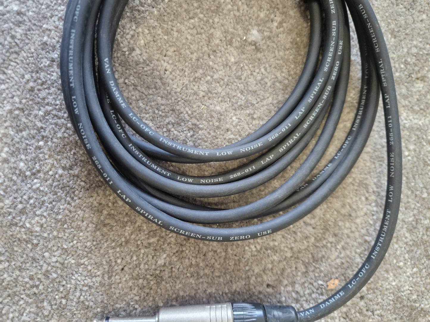 8ft Van Damme Lc-ofc Cable - High Purity Oxygen Free Copper - Excellent