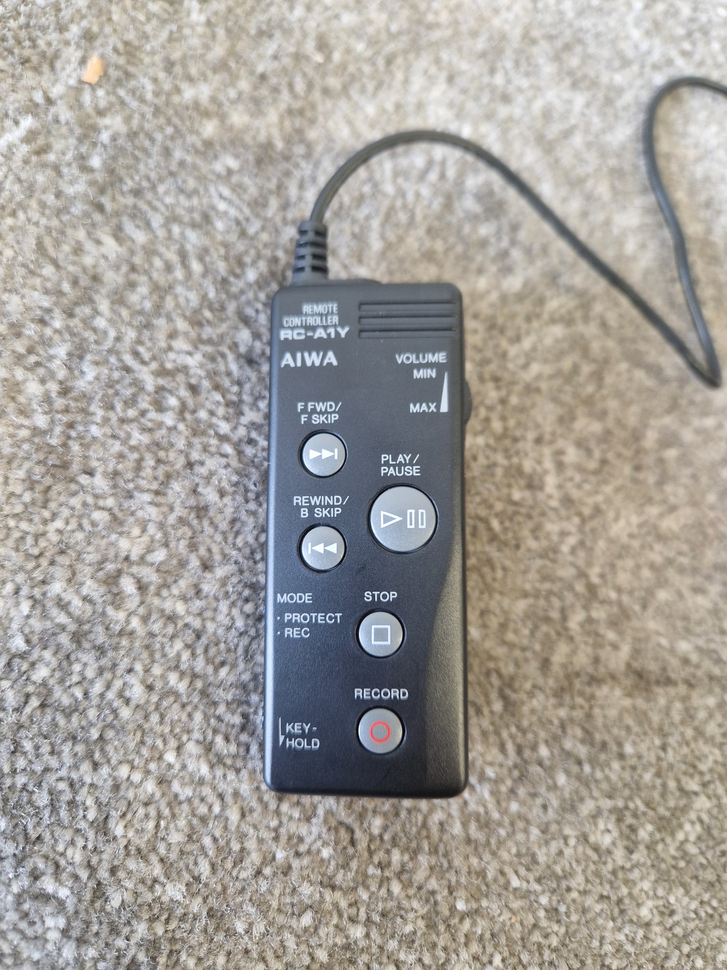Aiwa Rc-a1y Controller - Remote Control for Audio Systems - Excellent
