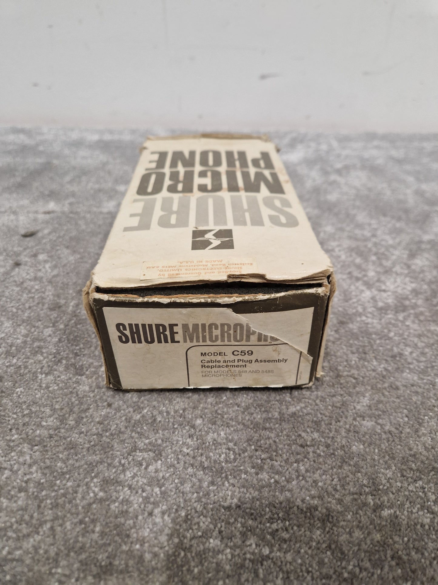 Shure Unidyne B - Vintage Dynamic Microphone - Good w/ Original Box