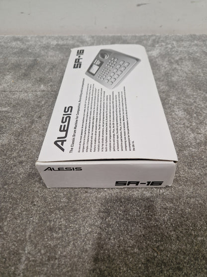 Alesis Sr-16 Drum Machine - 16-Bit, 24 Tracks - Excellent w/ Original Box & Power Supply & Manuals