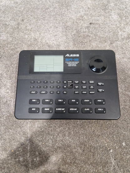 Alesis Sr-16 Drum Machine - 16-Bit, 24 Tracks - Excellent w/ Original Box & Power Supply & Manuals