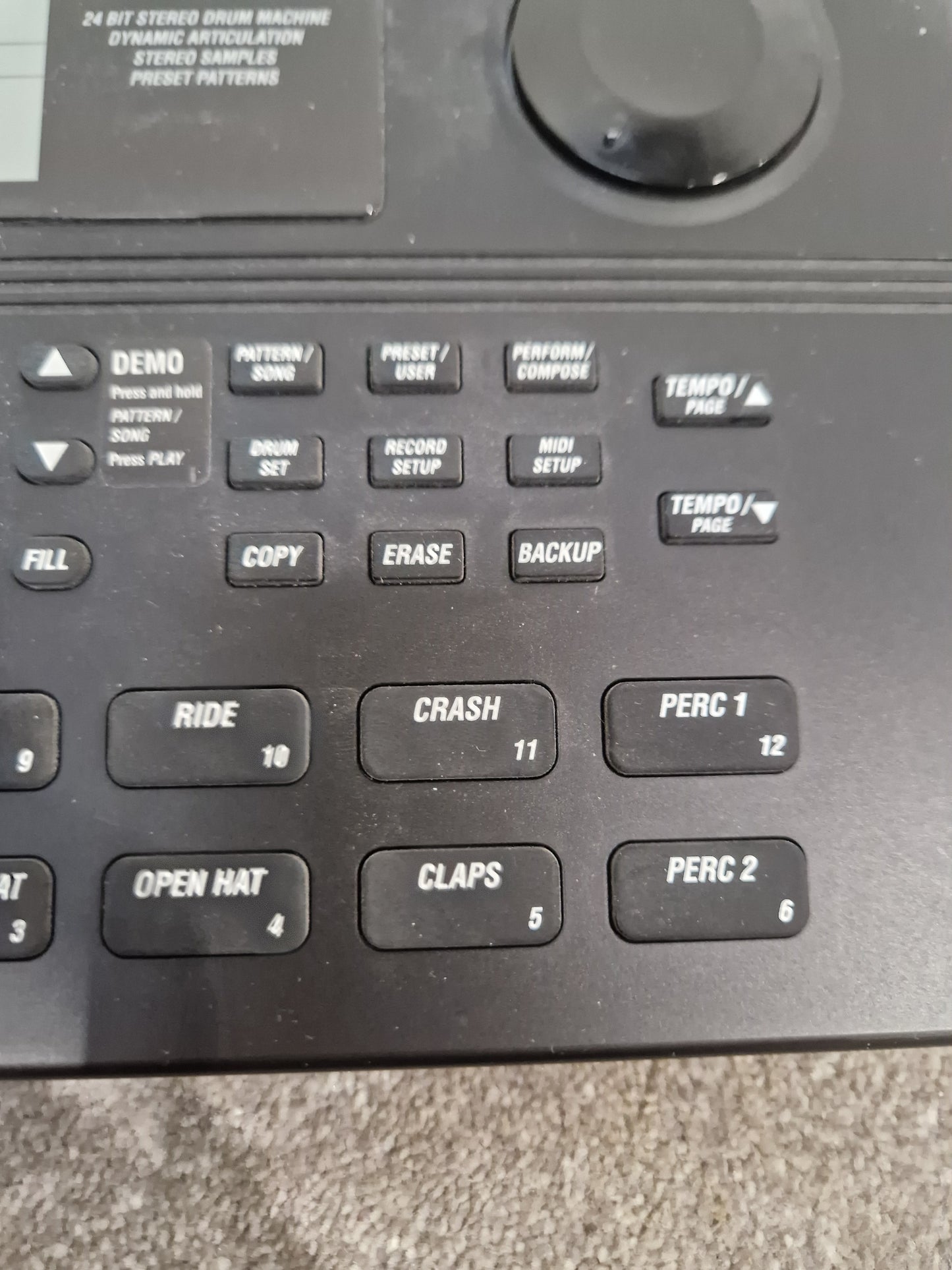 Alesis Sr-16 Drum Machine - 16-Bit, 24 Tracks - Excellent w/ Original Box & Power Supply & Manuals