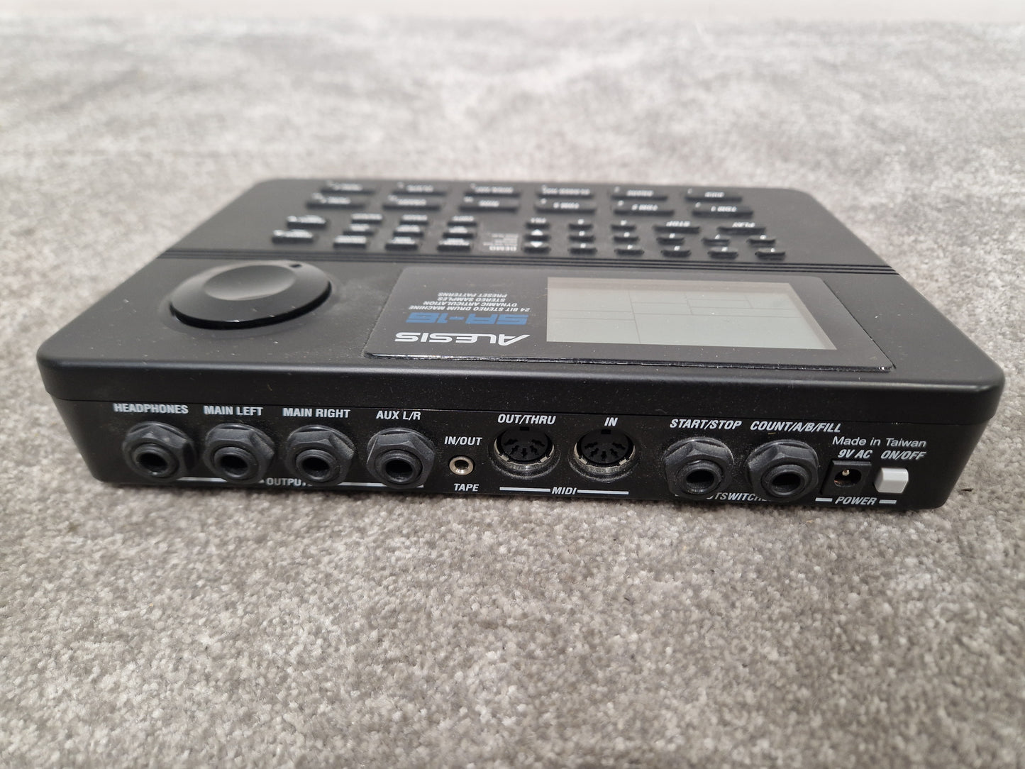 Alesis Sr-16 Drum Machine - 16-Bit, 24 Tracks - Excellent w/ Original Box & Power Supply & Manuals