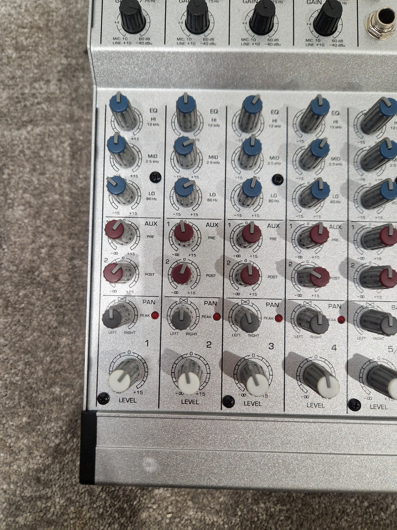 Behringer Mx-802a - 8-Channel Mixer, FX Send - Excellent w/ Original Box & Power Supply & Manuals - Image 11