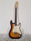 Fender Squier Strat - Electric Guitar, Maple Neck - Very Good w/ Fender Soft Case - Photo 2