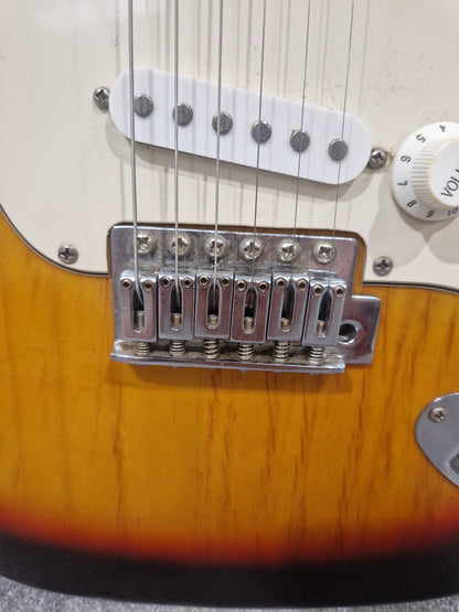 Fender Squier Strat - Electric Guitar, Maple Neck - Very Good w/ Fender Soft Case