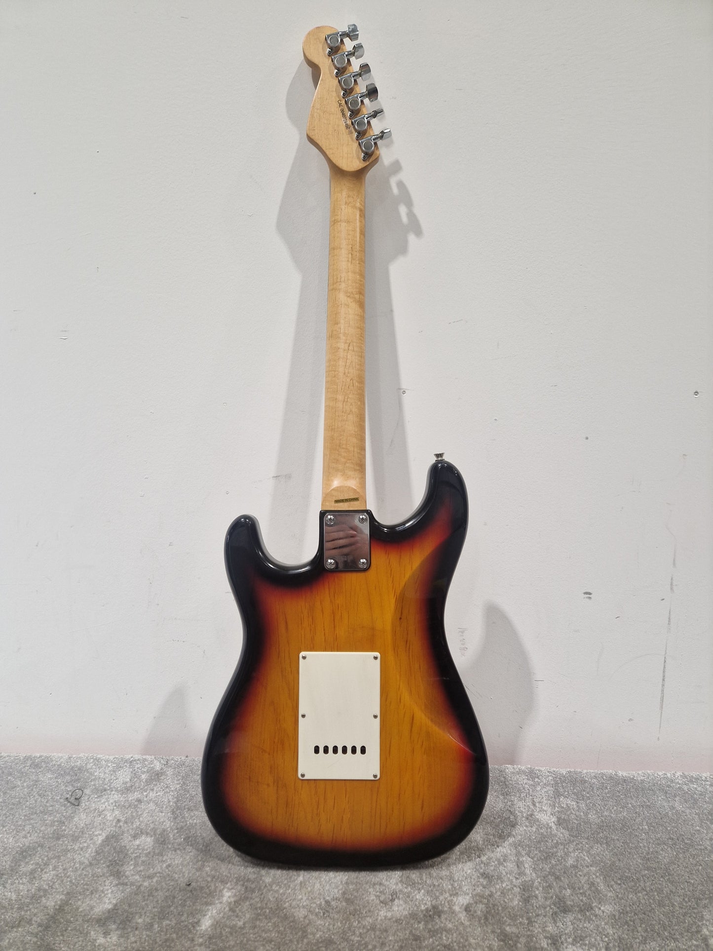 Fender Squier Strat - Electric Guitar, Maple Neck - Very Good w/ Fender Soft Case