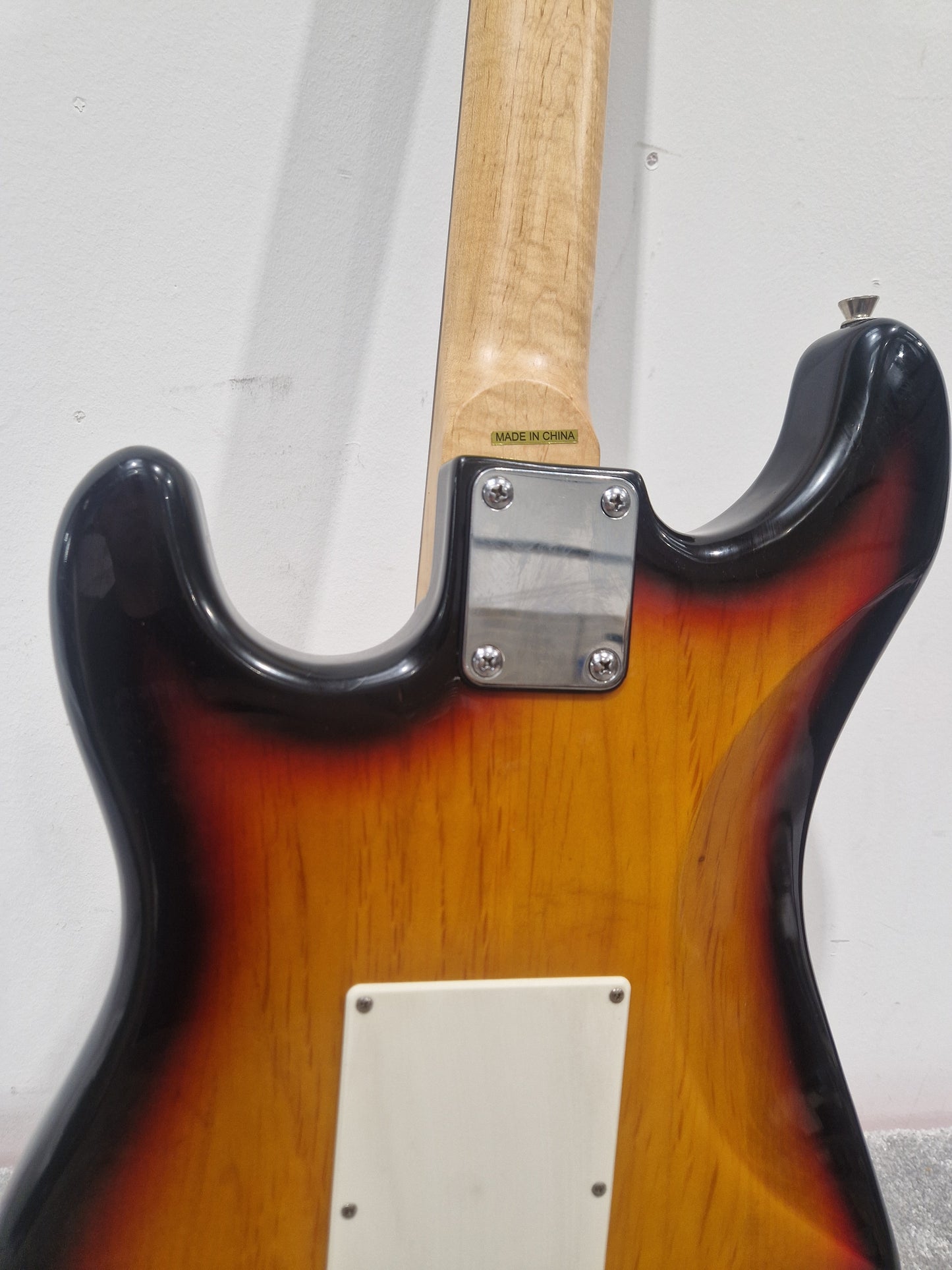 Fender Squier Strat - Electric Guitar, Maple Neck - Very Good w/ Fender Soft Case