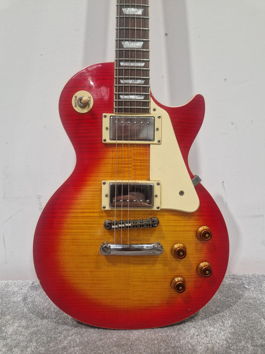 Epiphone Les Paul Standard Sunburst - Mahogany Body, Rosewood Fretboard - Good w/ Stagg soft case