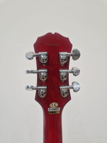 Epiphone Les Paul Standard Sunburst - Mahogany Body, Rosewood Fretboard - Good w/ Stagg soft case