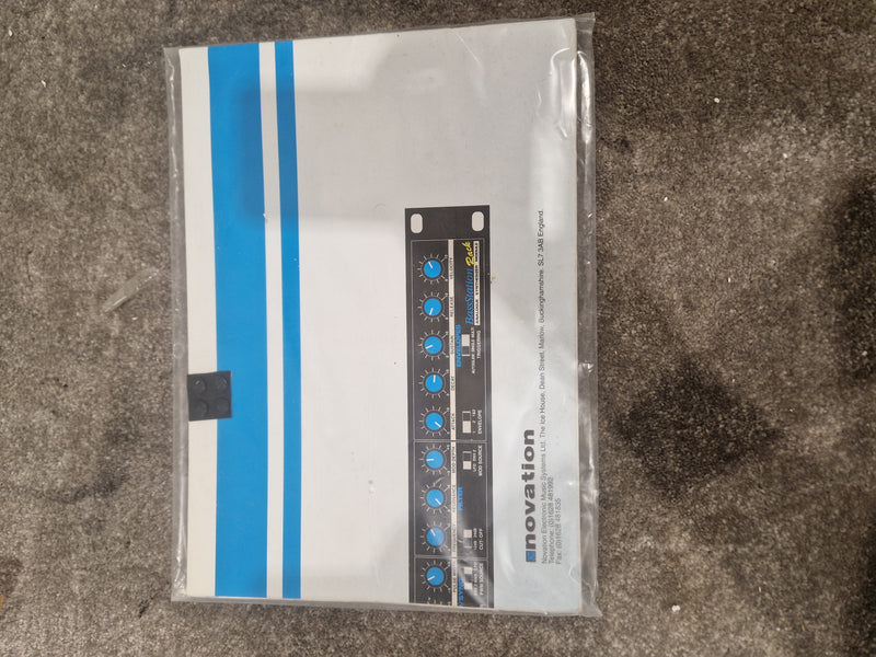 Novation Bass Station Rack - Analog Synthesizer, MIDI Control - Very Good w/ Original Box & Power Supply & Manuals - Image 11