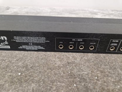 Novation Bass Station Rack - Analog Synthesizer, MIDI Control - Very Good w/ Original Box & Power Supply & Manuals