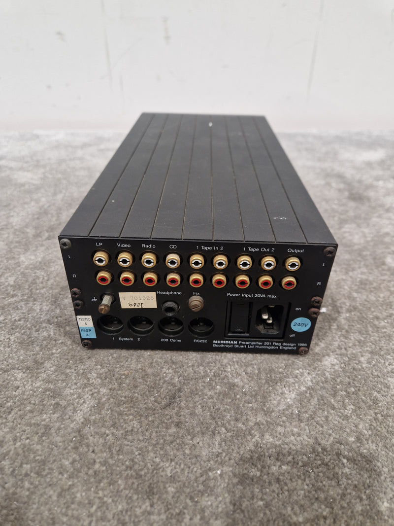 Meridian Remote Control Preamplifier 201 - High-Fidelity Audio, Remote Control - Very Good w/ Power Supply - Image 9
