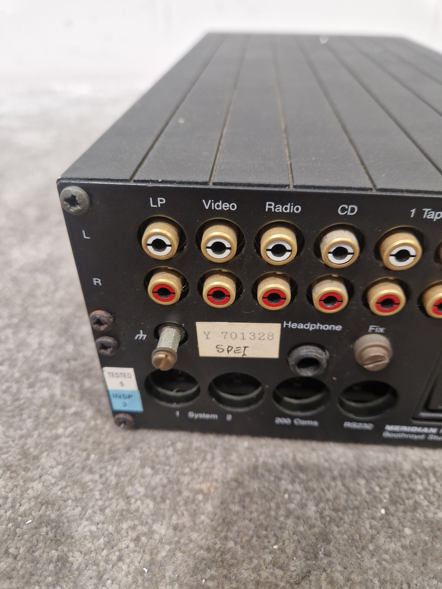 Meridian Remote Control Preamplifier 201 - High-Fidelity Audio, Remote Control - Very Good w/ Power Supply