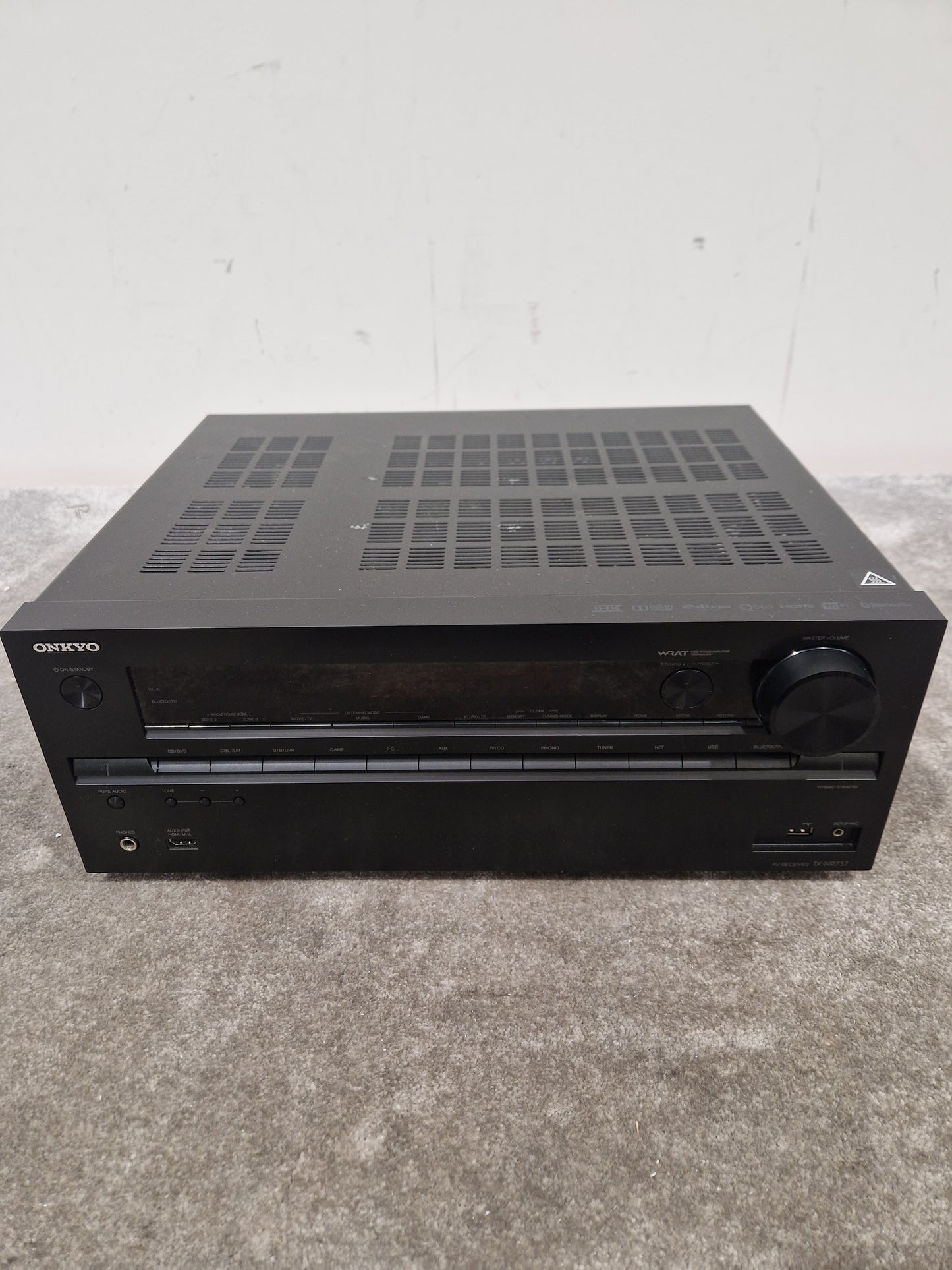 Onkyo Tx-NR737 - 7.2-Channel A/V Receiver, Dolby Atmos - Very Good