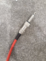 5ft Unbranded Red Guitar Cable - Durable, Reliable - Excellent - Image 3