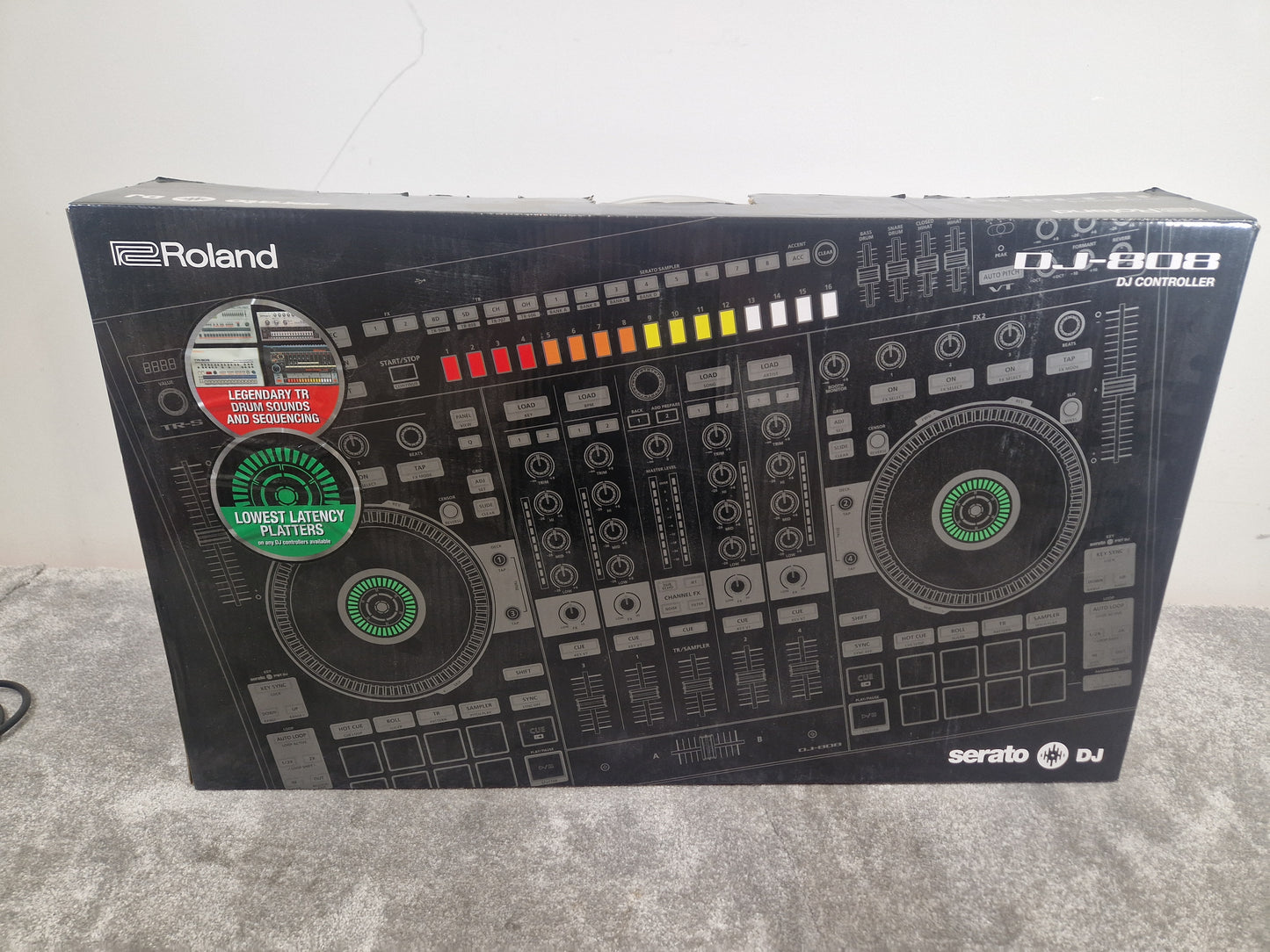 Roland 808 DJ - Iconic Drum Machine, Versatile Sequencer - Open Box New w/ Power Supply & Manuals