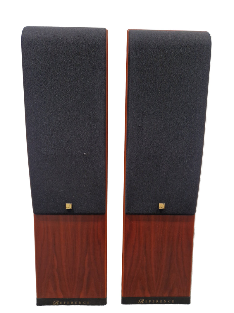 Pair of KEF Reference Series Model One ~ Two High-Fidelity Speakers, Uni-Q Driver Array - Excellent w/ Feet for speaker - Image 1