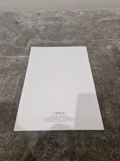 Cyrus FM 7.5 - High-Fidelity Tuner - Very Good w/ Power Supply