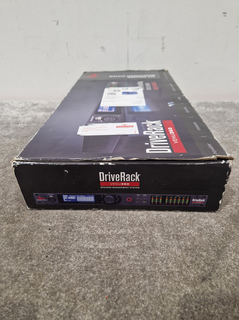DBX Drive Rack Venu 360 Audio Processor - Advanced DSP, Multiple I/O - Very Good w/ Original Box & Power Supply - Image 3