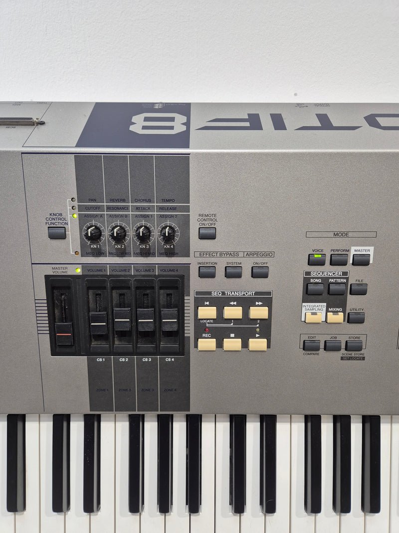 Yamaha Motif 8 Synth Keyboard - 88-Key Synthesizer - Very Good w/ Power Supply - Image 2